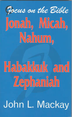 Cover of Jonah, Micah, Nahum, Habakkuk and Zephaniah