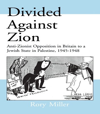 Book cover for Divided Against Zion