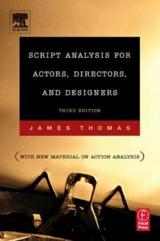 Cover of Script Analysis for Actors, Directors, and Designers