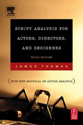 Book cover for Script Analysis for Actors, Directors, and Designers