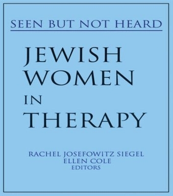 Book cover for Jewish Women in Therapy