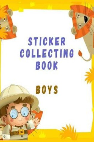 Cover of Sticker Collecting Book Boys
