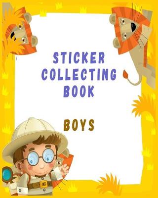 Book cover for Sticker Collecting Book Boys