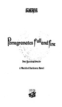 Book cover for Pomegranates Full and Fine