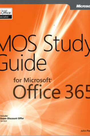 Cover of MOS Study Guide for Microsoft Office 365