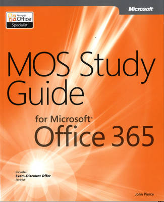 Cover of MOS Study Guide for Microsoft Office 365