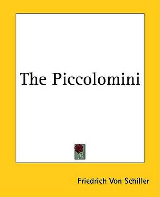 Book cover for The Piccolomini