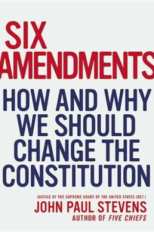 Cover of Six Amendments