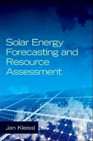 Cover of Solar Energy Forecasting and Resource Assessment