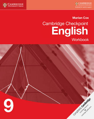 Book cover for Cambridge Checkpoint English Workbook 9