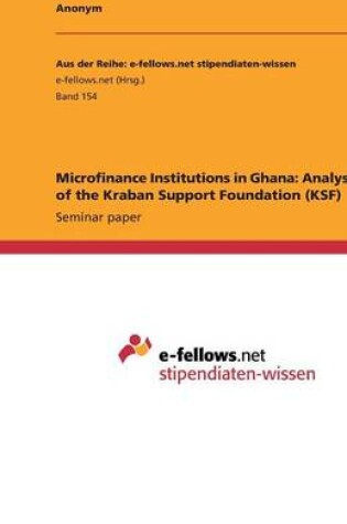 Cover of Microfinance Institutions in Ghana