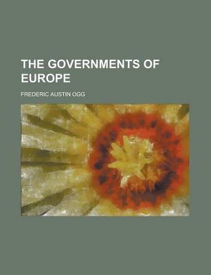 Book cover for The Governments of Europe