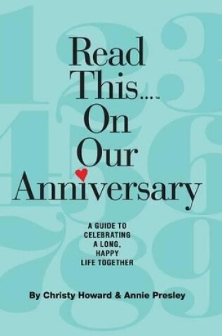 Cover of Read This...On Our Anniversary (hardback)