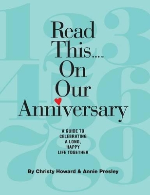 Book cover for Read This...On Our Anniversary (hardback)