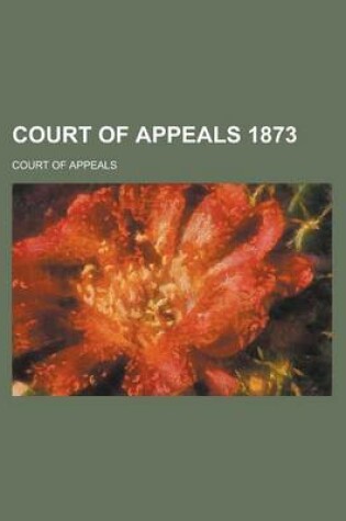 Cover of Court of Appeals 1873