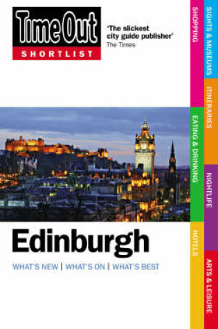 Cover of "Time Out" Shortlist Edinburgh
