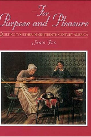Cover of For Purpose and Pleasure
