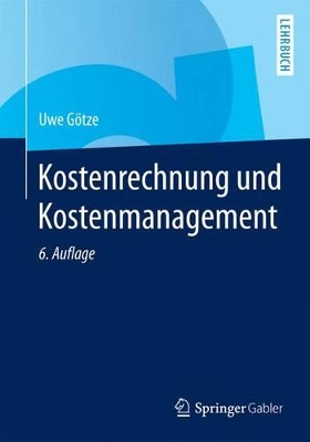 Book cover for Kostenrechnung und Kostenmanagement