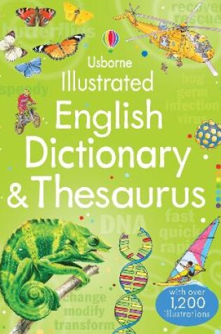 Cover of Usborne Illustrated English Dictionary and Thesaurus