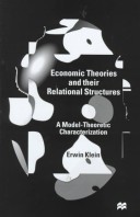 Book cover for Economic Theroies and Their Relational Structures
