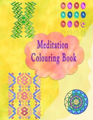 Book cover for Meditation Colouring Book