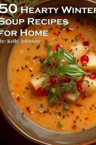 Cover of 50 Hearty Winter Soups Recipes for Home