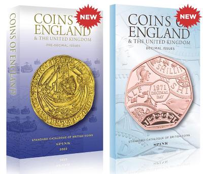 Book cover for Coins of England 2022 Pre & Post Decimal editions