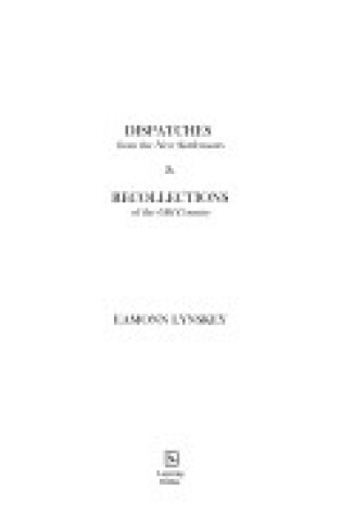 Cover of Dispatches and Recollections