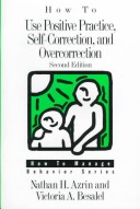 Cover of How to Use Positive Practice, Self-Correction, and Overcorrection