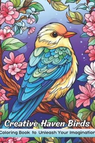 Cover of Stained Glass Brids Coloring Book