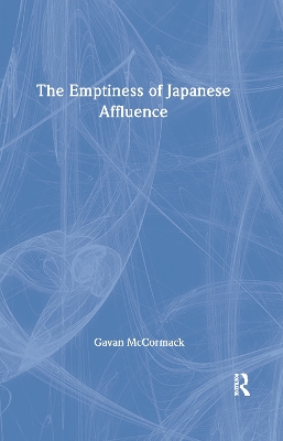 Book cover for The Emptiness of Affluence in Japan