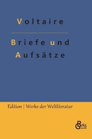 Cover of Briefe und Aufsätze