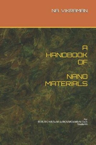 Cover of A Handbook of Nano Materials