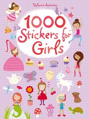 Book cover for 1000 Stickers for Girls