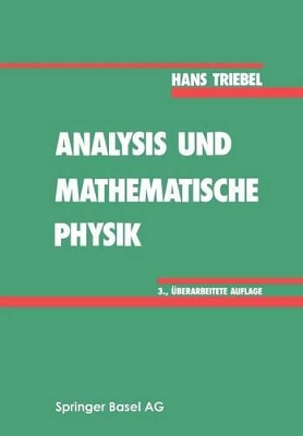 Book cover for Analysis und mathematische Physik