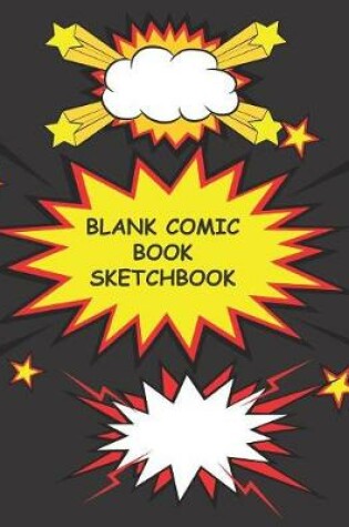 Cover of Blank Comic Book Sketchbook