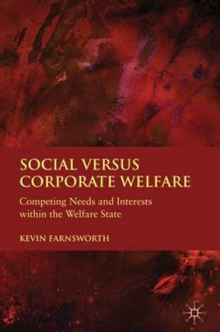 Cover of Social versus Corporate Welfare