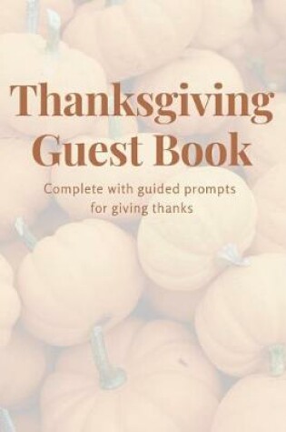 Cover of Thanksgiving Guest Book