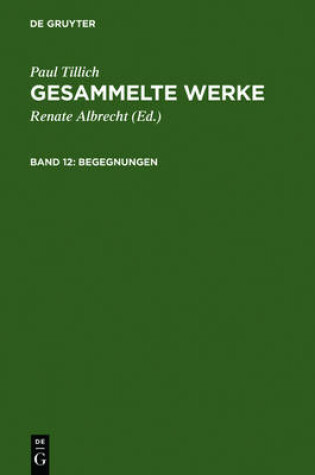 Cover of Begegnungen