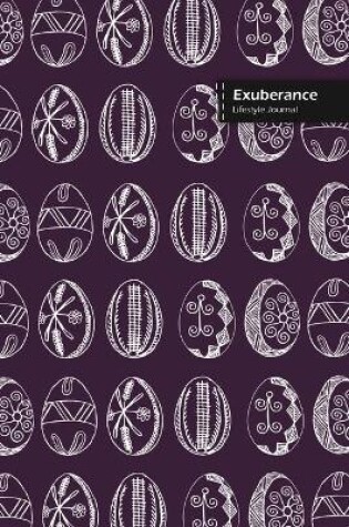 Cover of Exuberance Lifestyle Journal, Wide Ruled Write-in Dotted Lines, (A5) 6 x 9 Inch, Notebook, 288 pages (Purple)