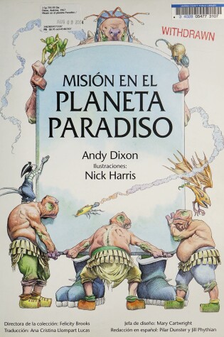 Cover of Mision en el Planeta Paradios