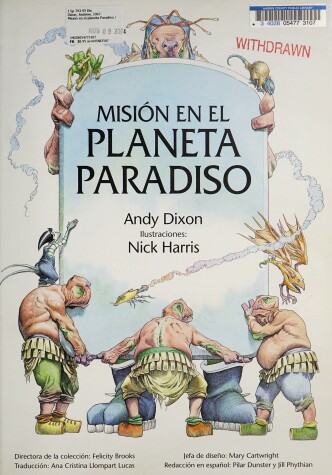 Cover of Mision en el Planeta Paradios