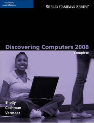 Book cover for Discovering Computers 2008 Complete