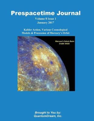 Cover of Prespacetime Journal Volume 8 Issue 1