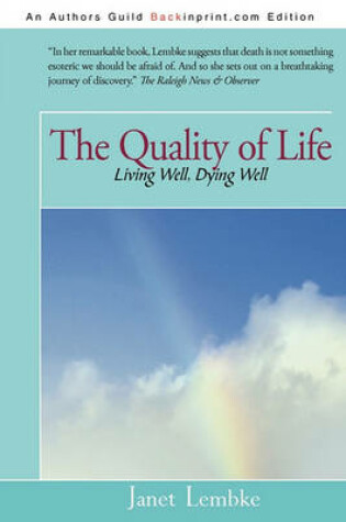 Cover of The Quality of Life