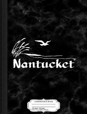 Book cover for Vintage Nantucket Composition Notebook