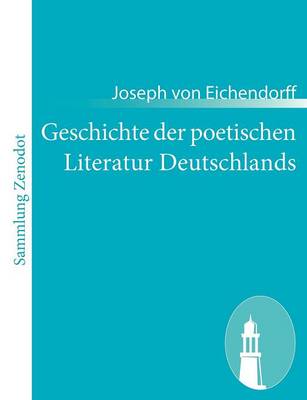 Book cover for Geschichte der poetischen Literatur Deutschlands