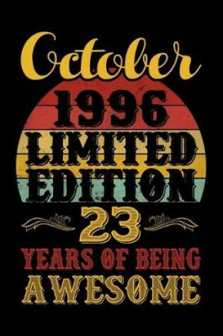 Cover of October 1996 Limited Edition 23 Years Of Being Awesome