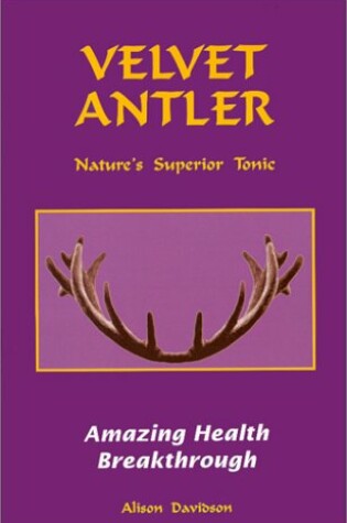 Cover of Velvet Antler