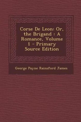 Cover of Corse de Leon